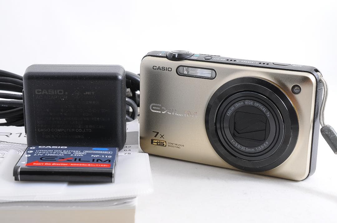 CASIO EXILM EX-ZR15 コンパクトデジタルカメラ @4515