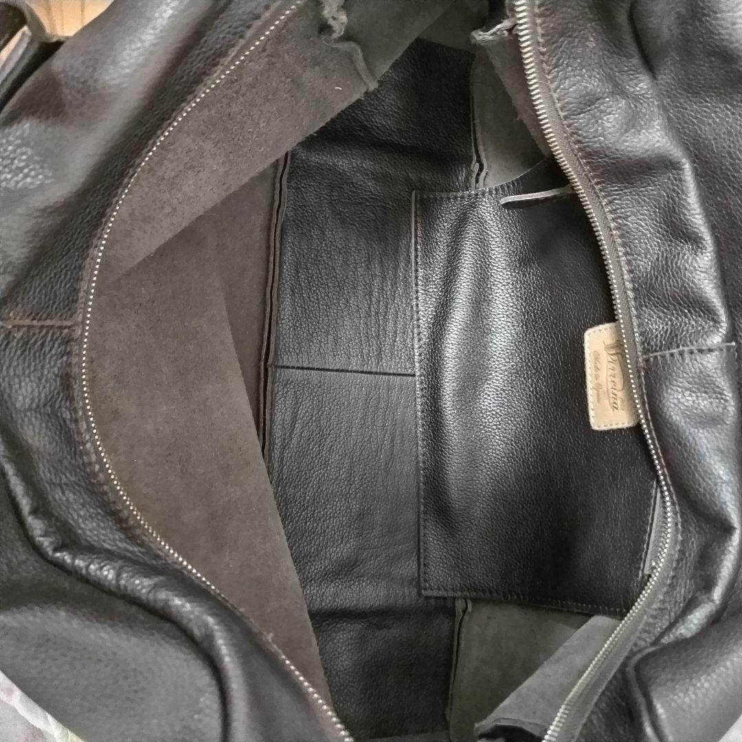 ✅️【スペイン製】VIRREINA ミニボストンバッグ レザー ダークブラウン