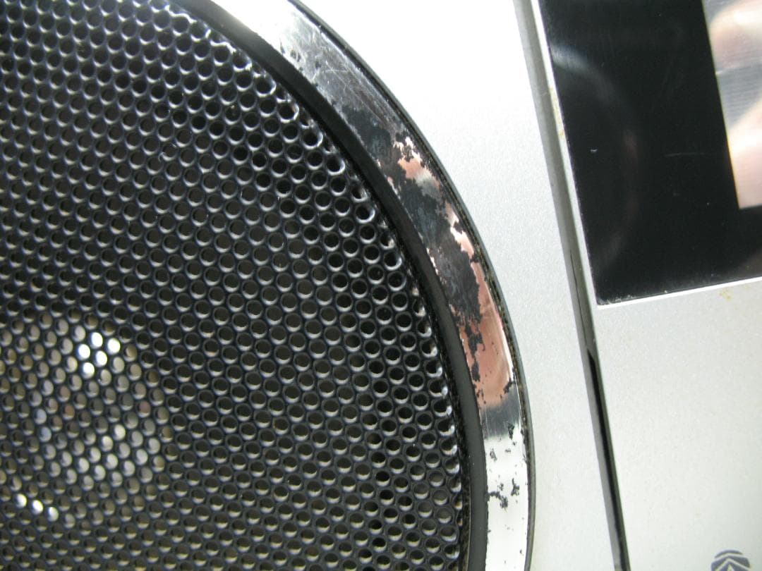 SANYO★サンヨー ラジカセ MR-V1シルバー色★中古