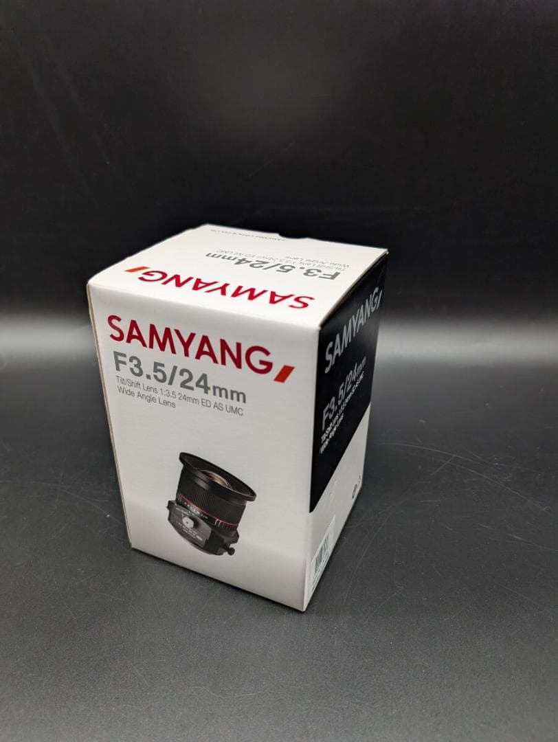 【未使用品】SAMYANG TILT/SHIFT LENS 24mm F3.5