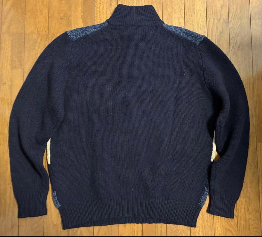 90s Brooks Brothers アーガイル柄 ハイネックニット ウール