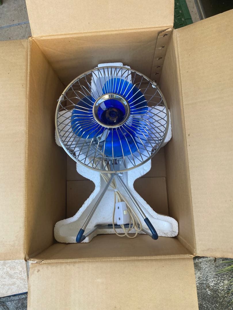 f-20az 20cmペットファン　ナショナル　昭和レトロポップ　扇風機