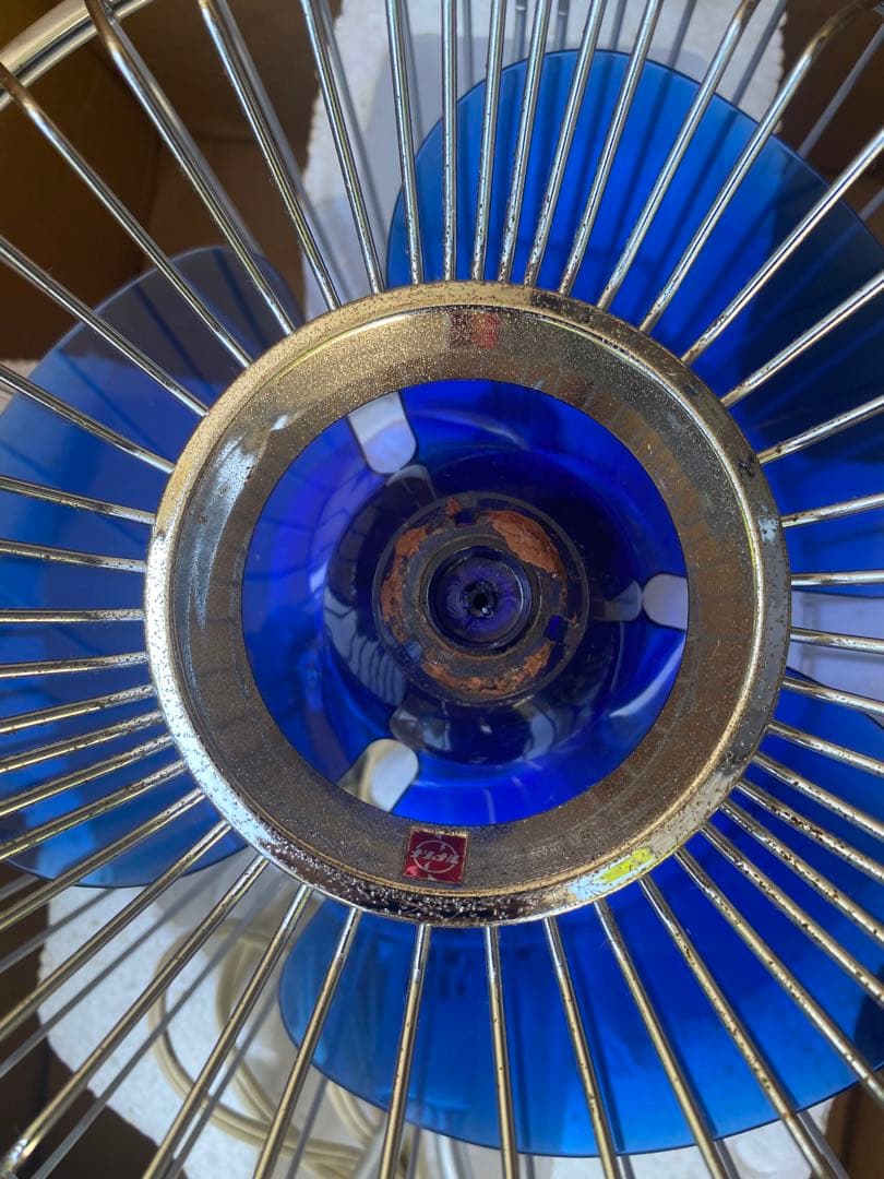 f-20az 20cmペットファン　ナショナル　昭和レトロポップ　扇風機