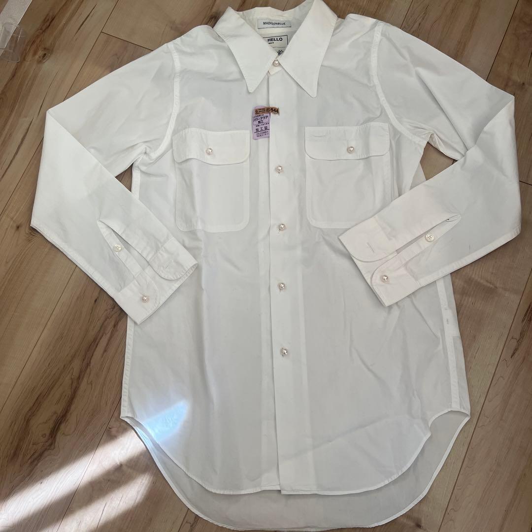 k*n様 MADISONBLUE ホワイト長袖シャツ　クリーニング済