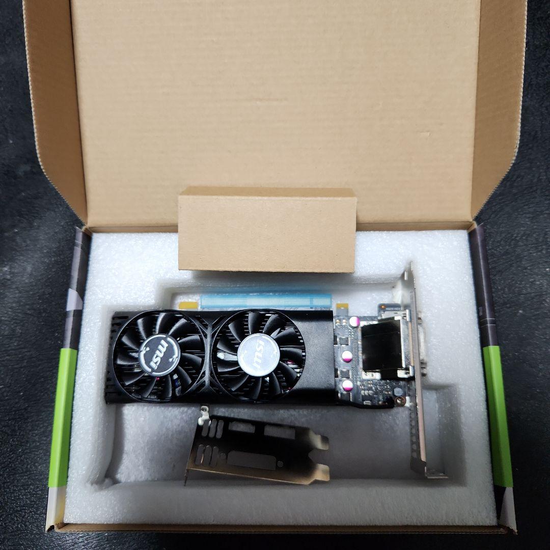 グラフィックボード・グラボ・ビデオカード MSI GeForce GTX 1050 Ti Low Profile