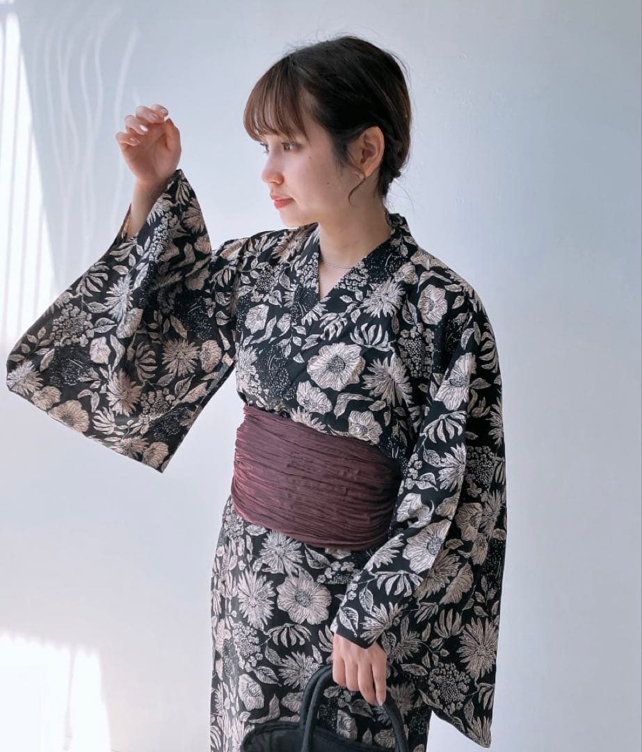 新品タグ付き　asa know as ひんやり 2wayセパレート浴衣