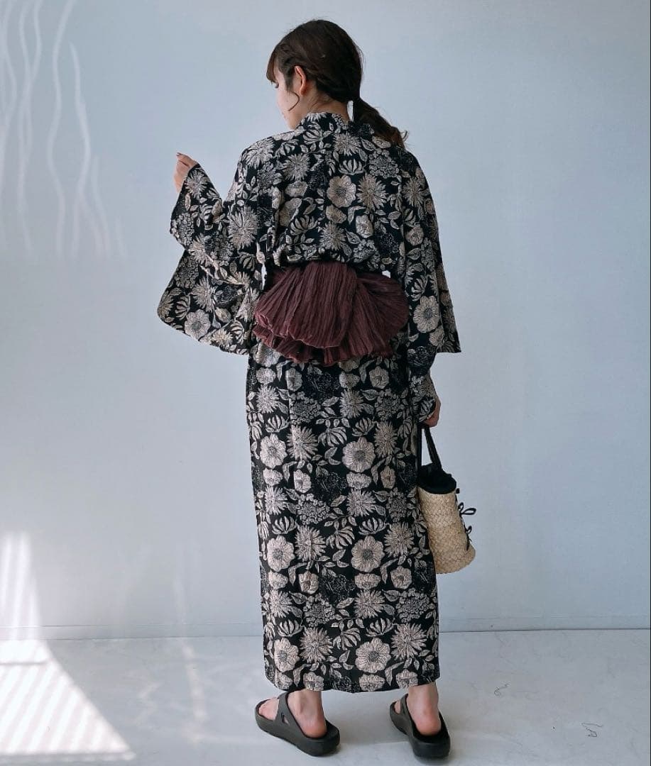 新品タグ付き　asa know as ひんやり 2wayセパレート浴衣