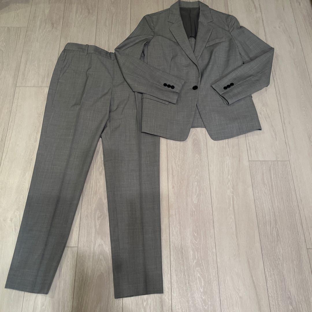 【美品】green label relaxing セットアップグレー Lサイズ