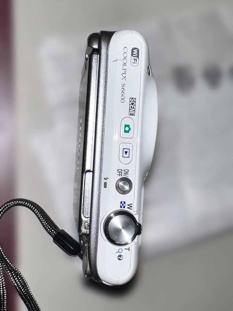 Nikon COOLPIX S6600 ホワイト 12倍ズーム