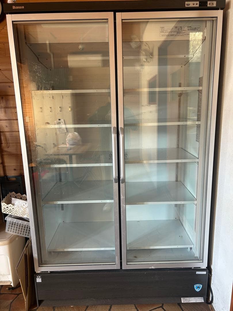 最終値下げ❗️大和冷機 ダイワ　リーチイン冷凍ショーケース 413BFGT-EC
