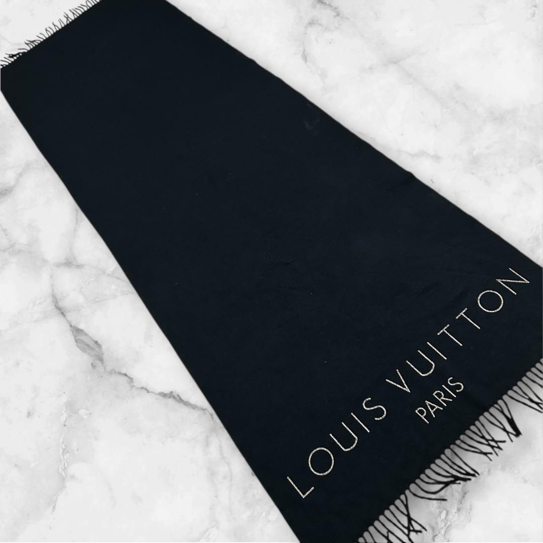 ルイヴィトン(LOUIS VUITTON)★大判ストール★カシミヤ100%