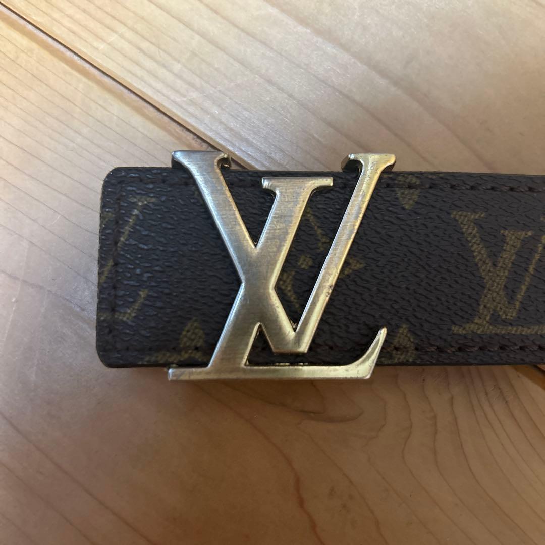 【値下げ交渉⭕️】Louis Vuitton ブラウンレザーベルト