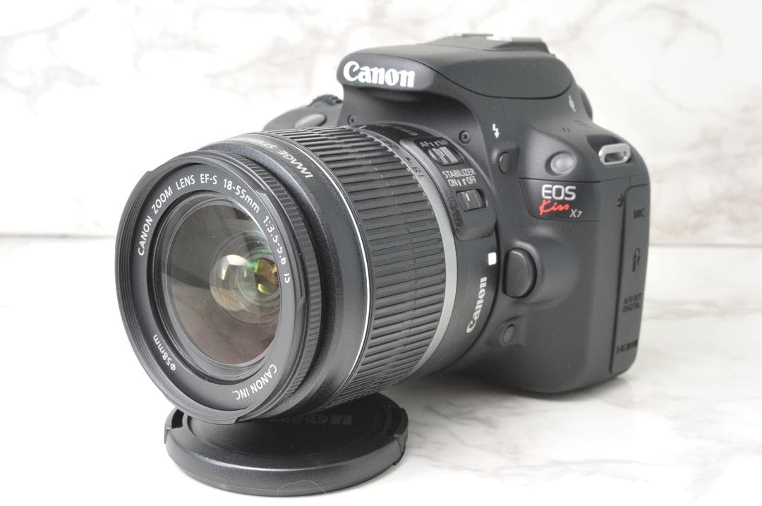 美品❣️Canon EOS Kiss X7⭐️スマホ転送 一眼レフカメラ キヤノン