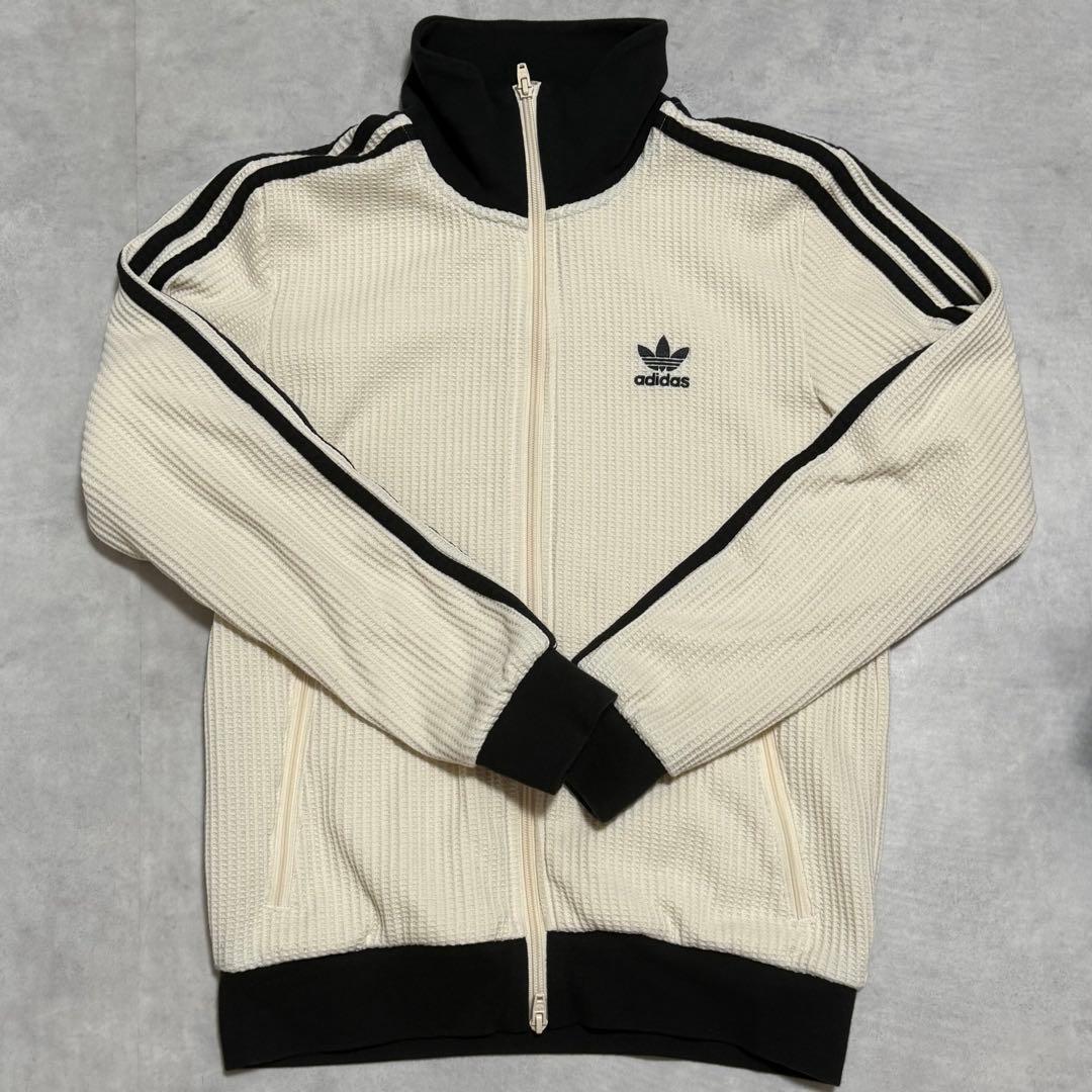 adidas アディカラー ワッフル クラシックトラックトップ ホワイト　XS