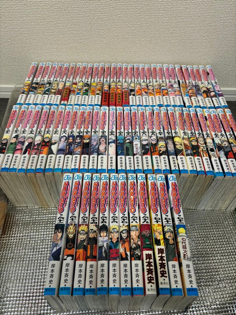 NARUTO 全72巻セット｜初版52冊（21～72巻）