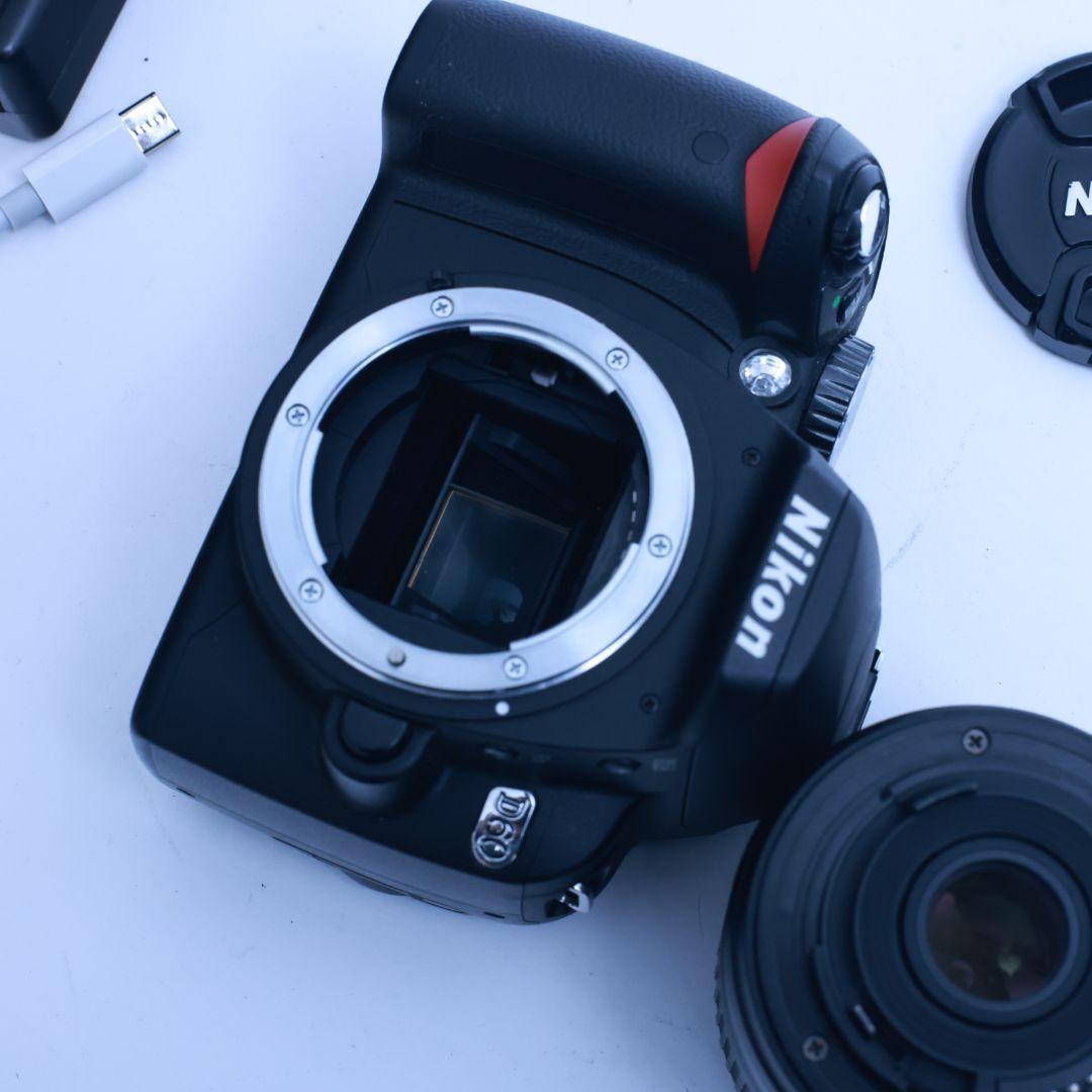 スマホ転送可 Nikon D60 デジタル一眼レフ カメラ 望遠レンズ付