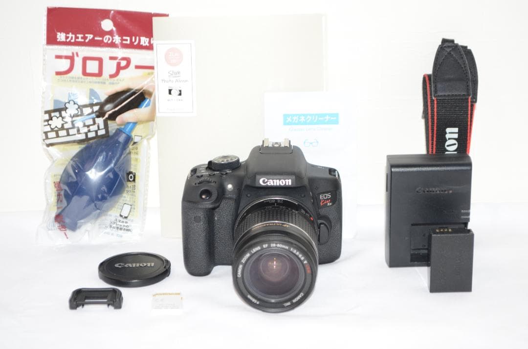 美品❤canon kiss x8i標準レンズセットCanon EF 28-80❤