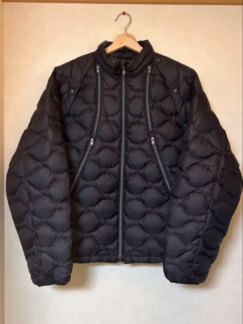 ジャケット・アウター BAL REMOVABLE SLEEVE DOWN JACKET BLACK