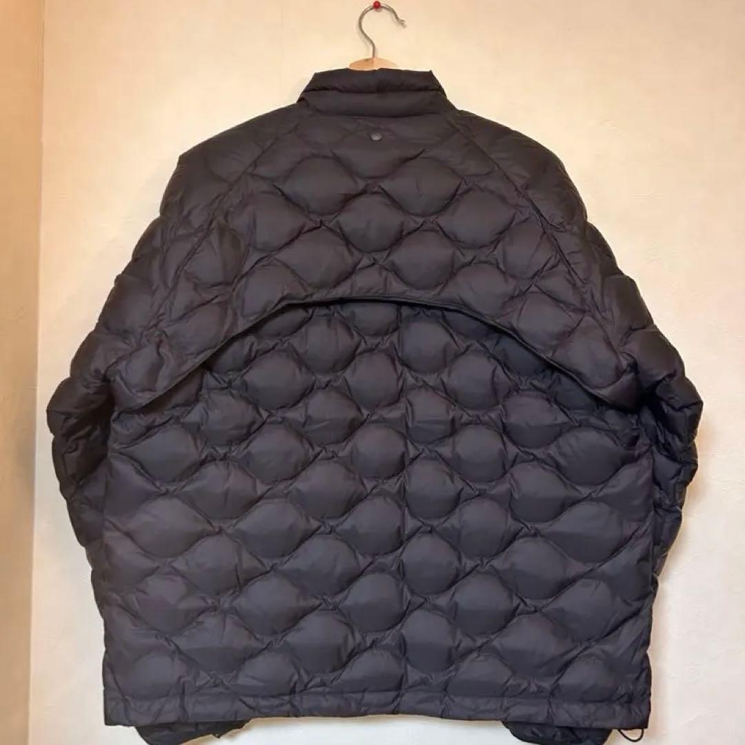 ジャケット・アウター BAL REMOVABLE SLEEVE DOWN JACKET BLACK