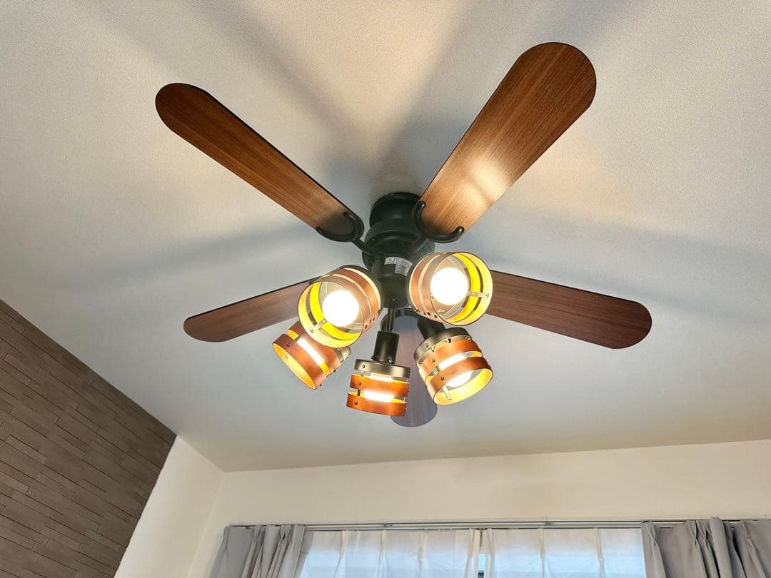 シーリングファンライト ロウヤ New Mefive 5