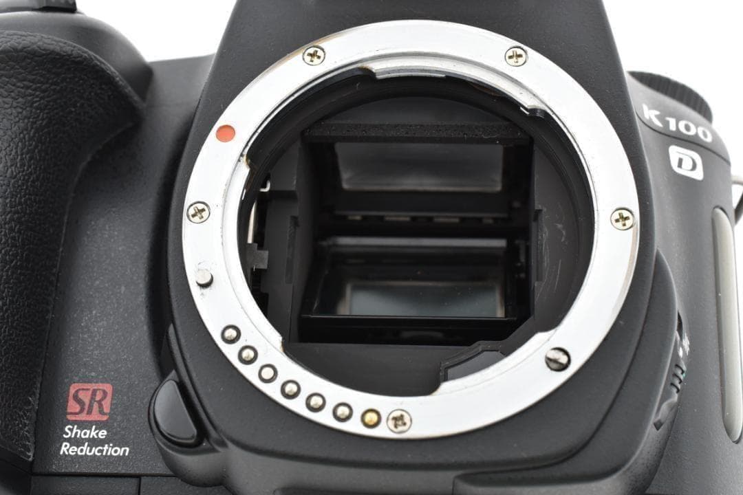 ■ 美品 ■ PENTAX K100D ダブルレンズ《S数10538枚》動作良好