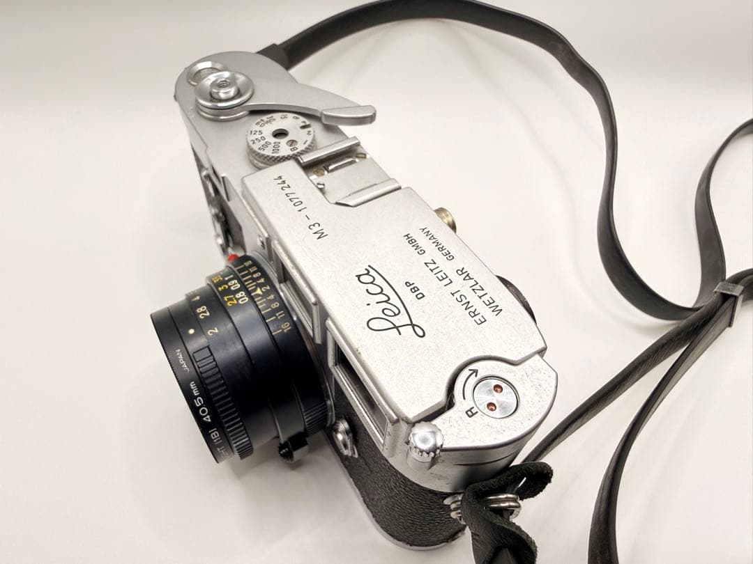 フィルムカメラ Leica M3 + Minolta M-Rokkor 40mm f/2