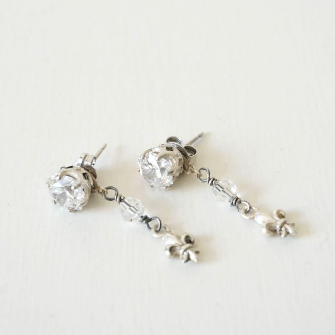 パトリックコックス 百合の紋章 ピアス 2way