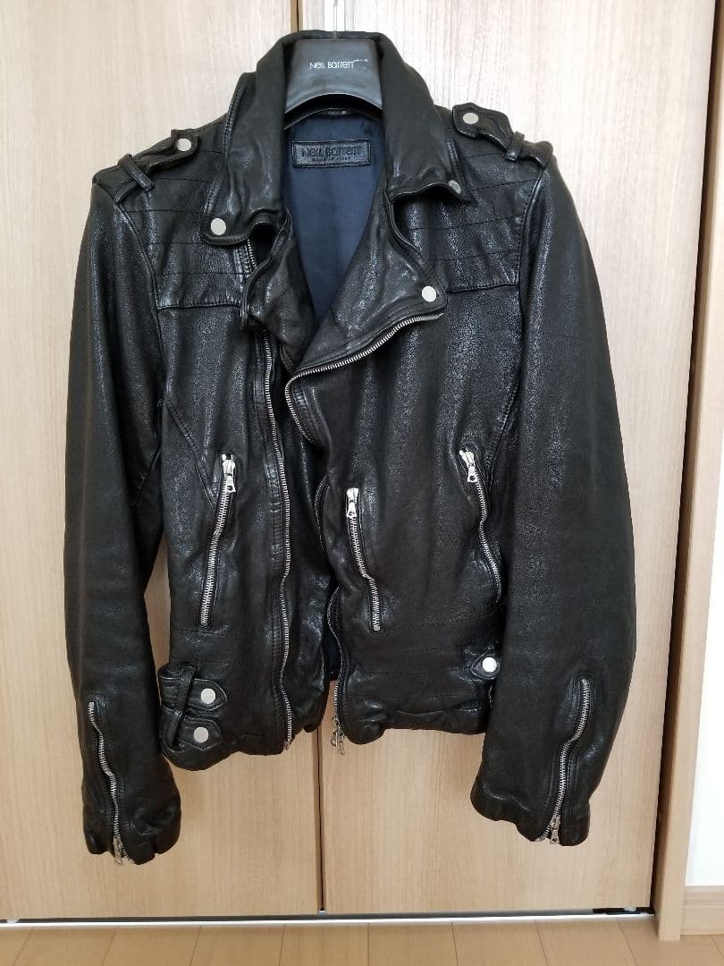 NEIL BARRETT (ニールバレット)ダブルライダースジャケット
