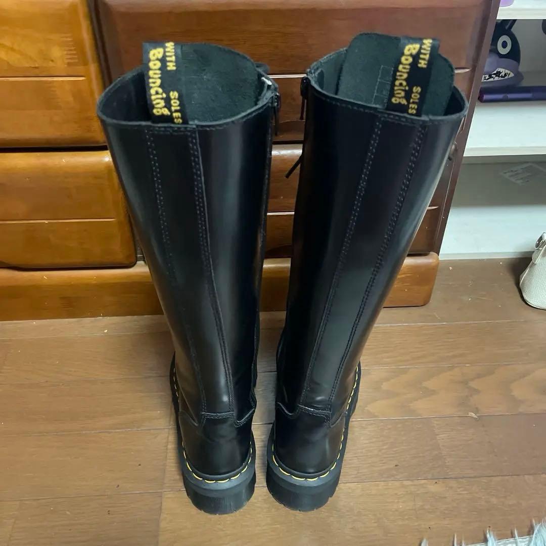 Dr. Martens BRITAIN 20ホール 厚底 ロングブーツ