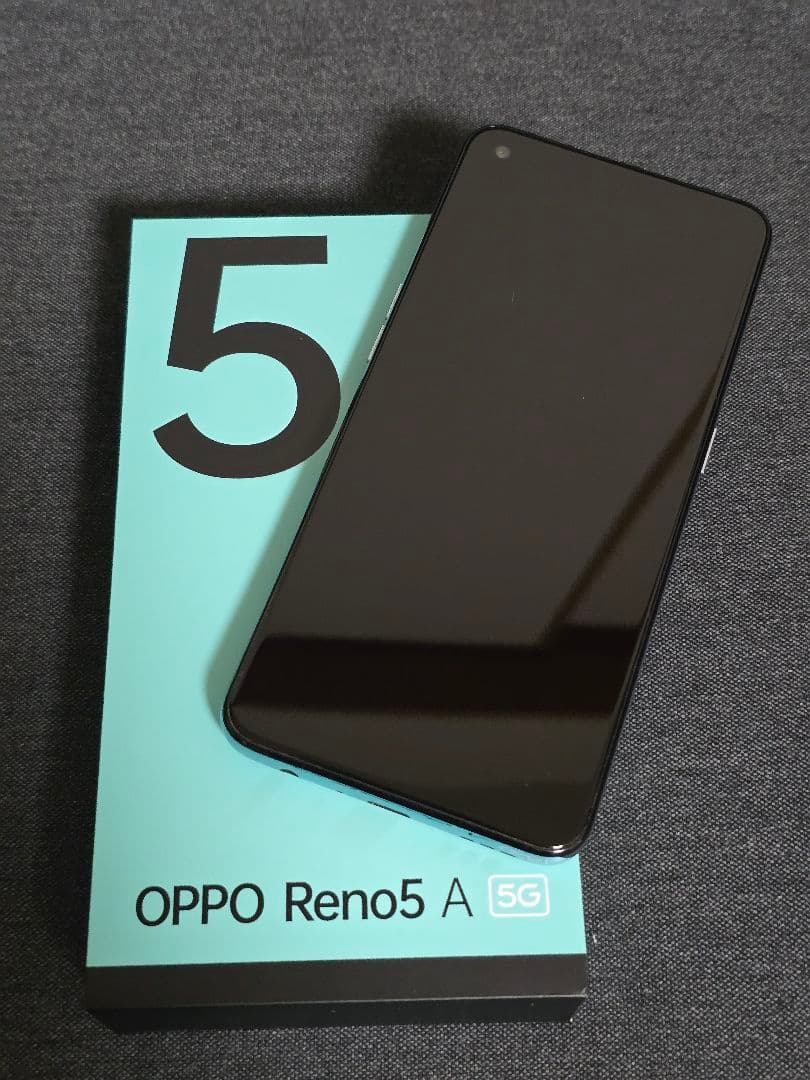 OPPO Reno5 A 5G 本体　アイスブルー