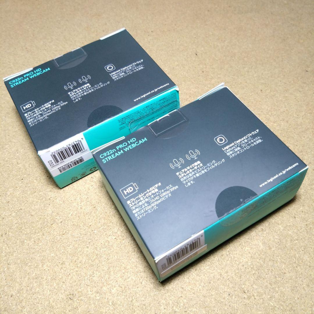 logicool フルHD 1080pウェブカメラ C922n ×２台セット