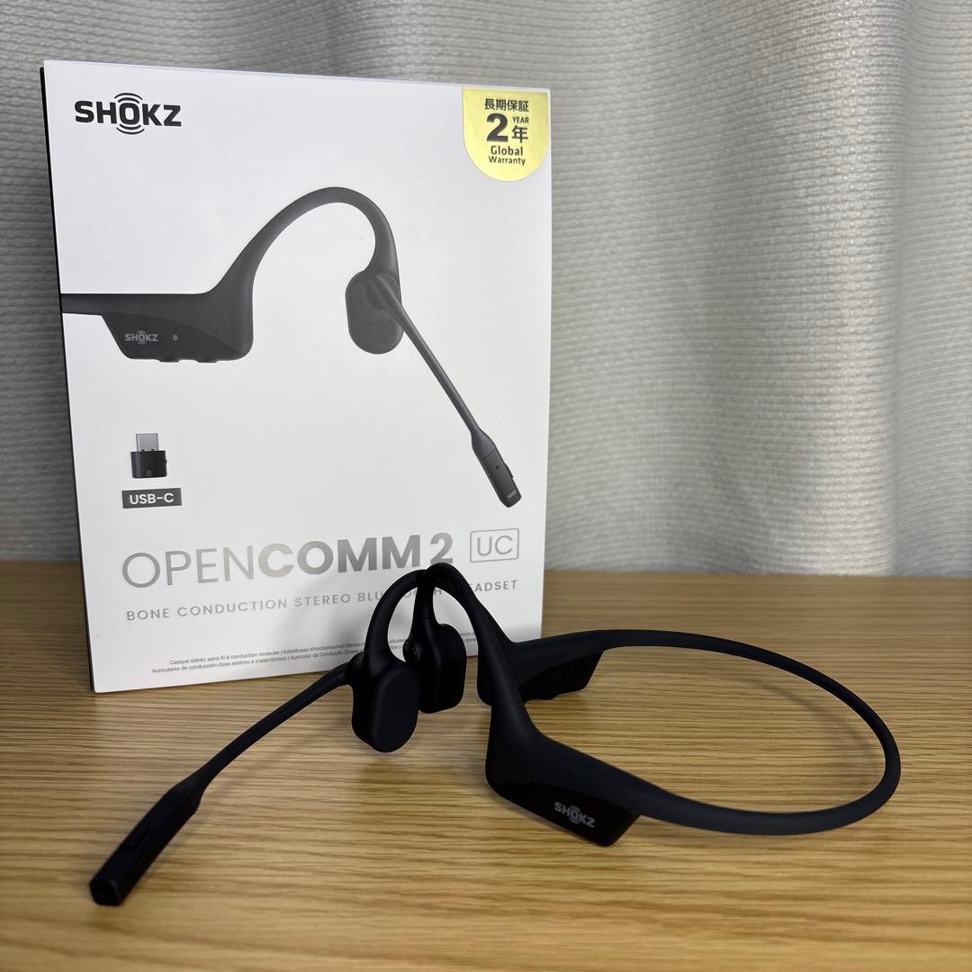 イヤホン Shokz OPENCOMM2 UC