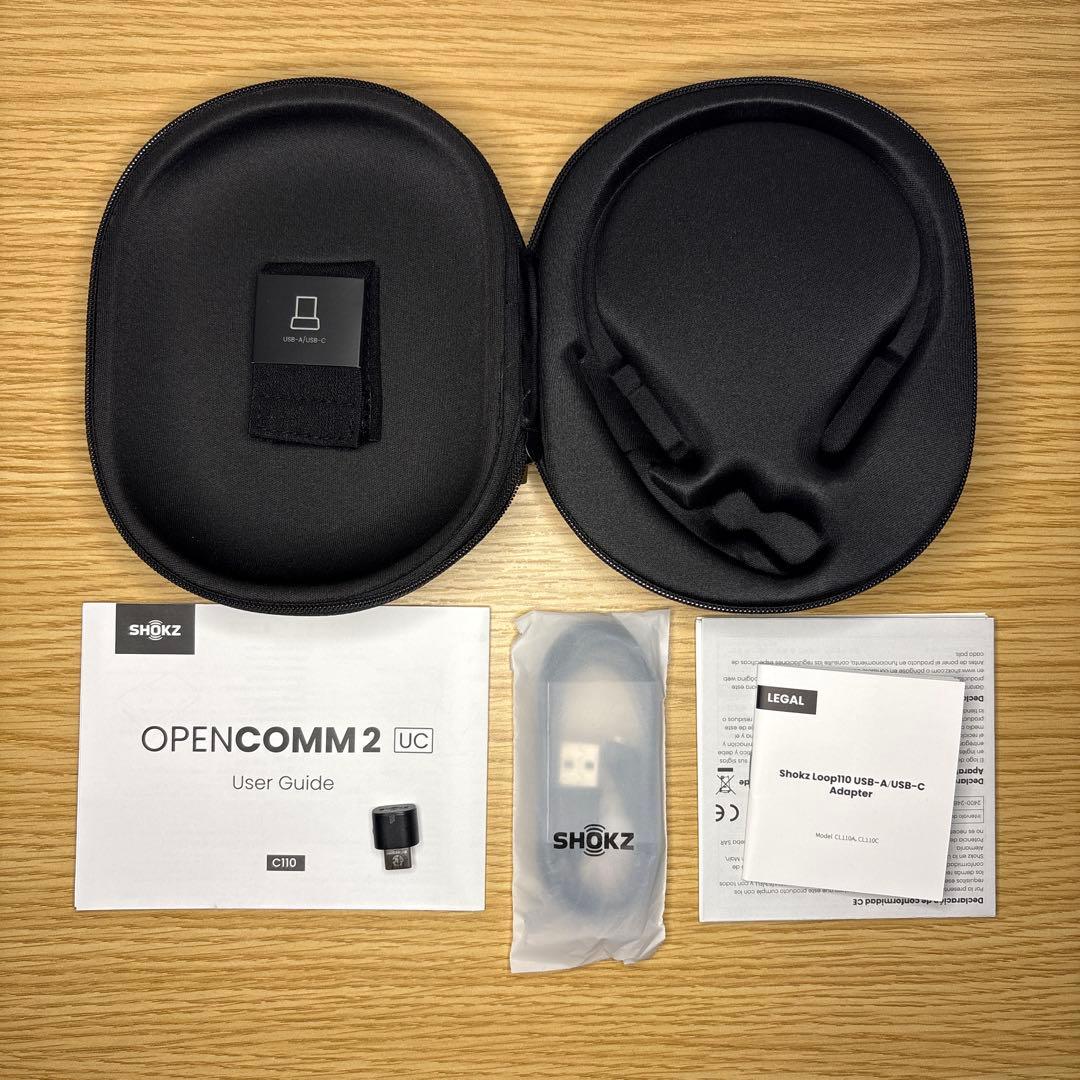 イヤホン Shokz OPENCOMM2 UC