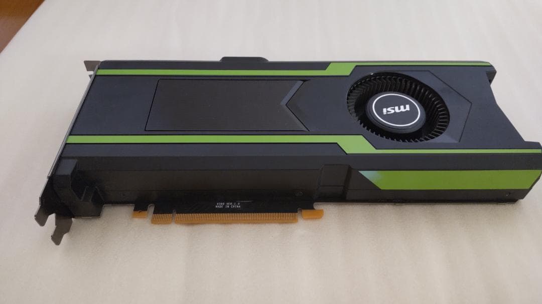 MSI製 NVIDIA Geforce GTX1080 ti グラフィックボード