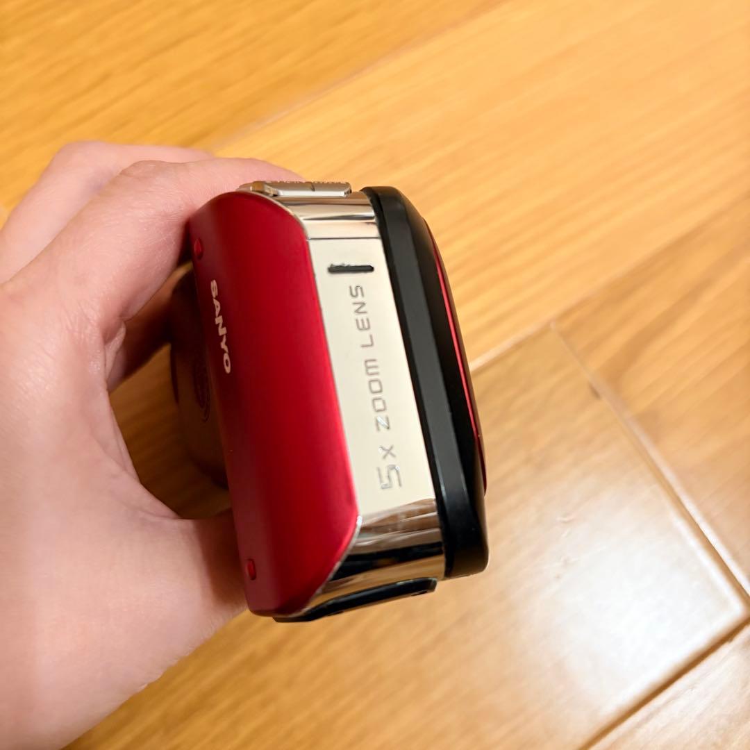 人気 希少 レア SANYO Xacti DMX-CA9 レッド ザクティ