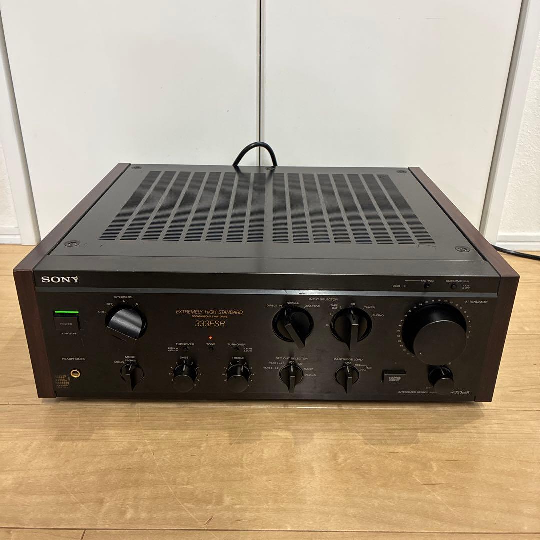 送料無料 SONY プリメインアンプ TA-F333ESR通電確認済