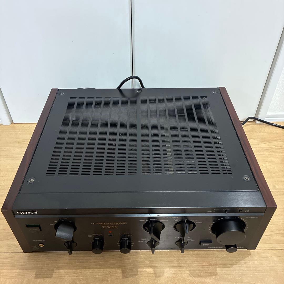 送料無料 SONY プリメインアンプ TA-F333ESR通電確認済
