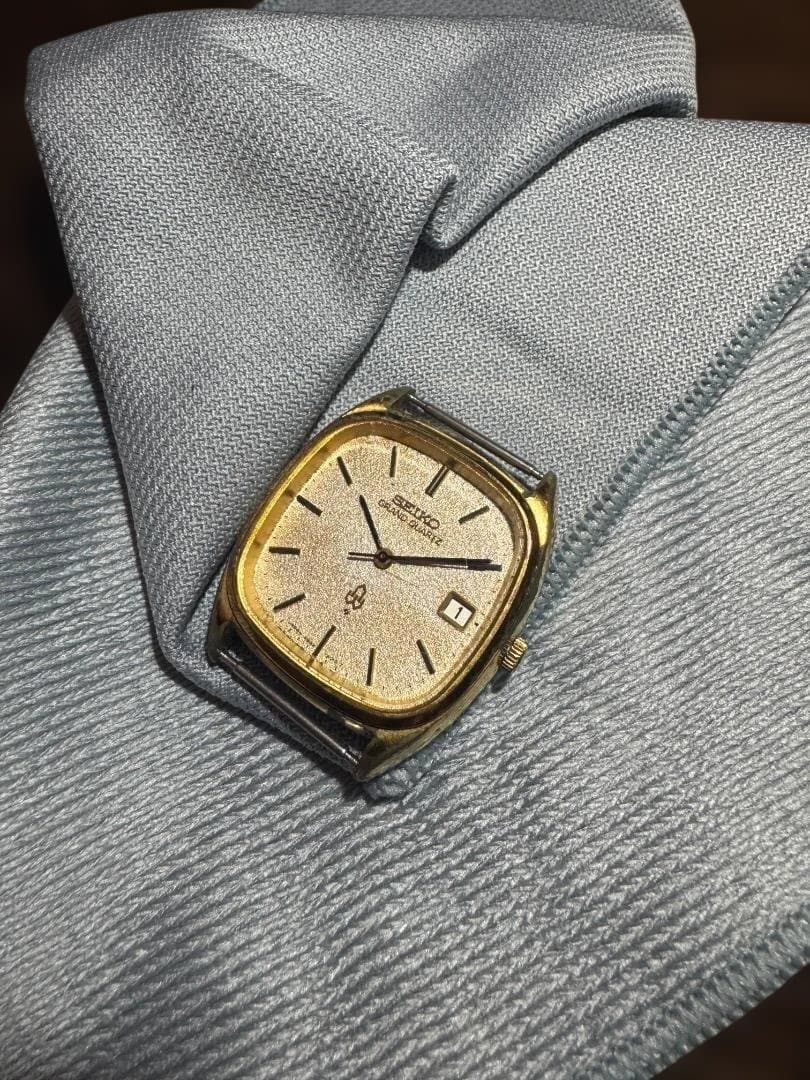 SEIKO セイコー GRAND QUARTZ グランドクォーツ 金張り 角形