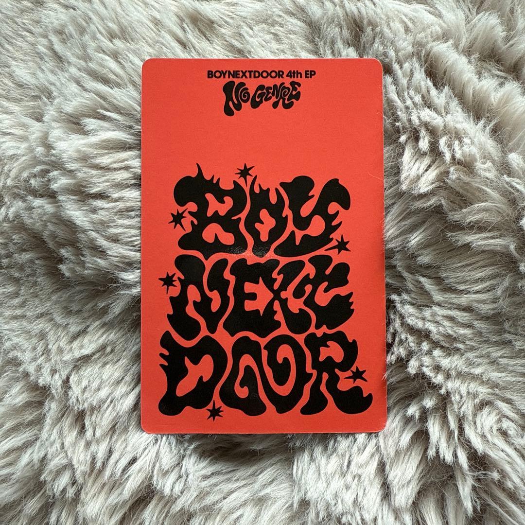 BOYNEXTDOOR トレカ ジェヒョン Walmart ラキドロ　特典