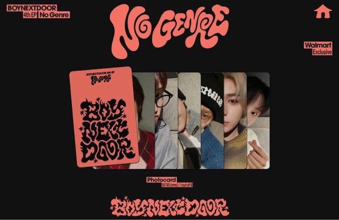 BOYNEXTDOOR トレカ ジェヒョン Walmart ラキドロ　特典