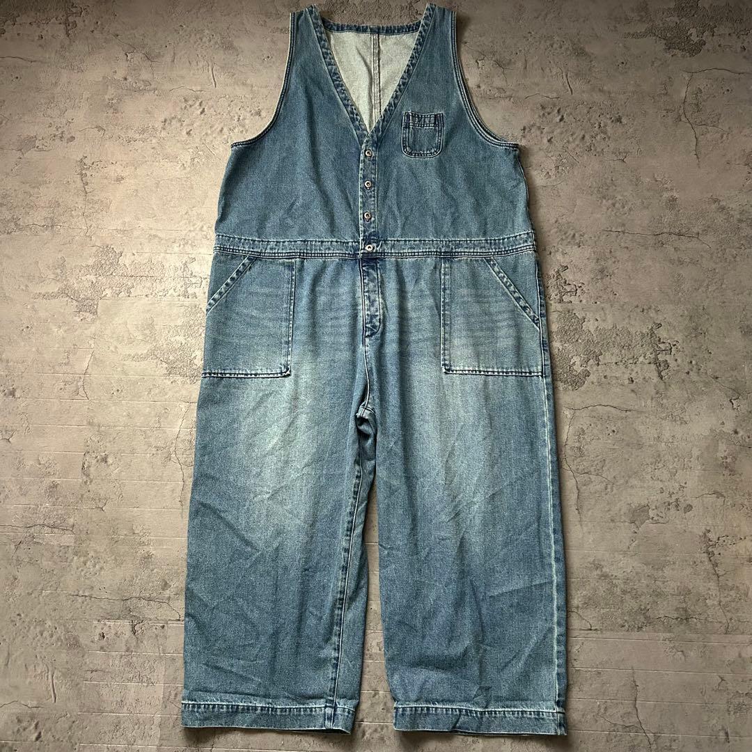 4L soulberry 店長のデニムなサロペット オーバーオール つなぎ 人気