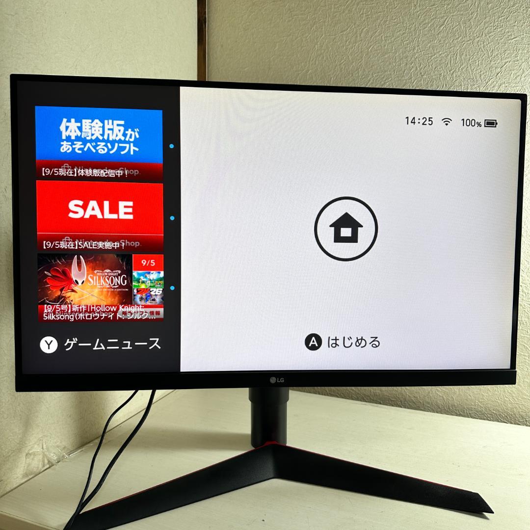 LG 144Hz対応 27インチ ゲーミングモニター