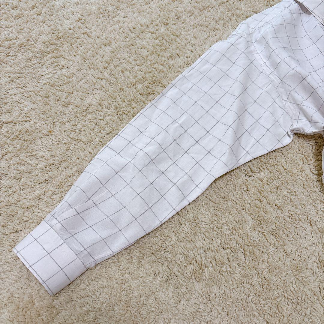 ラルフローレン 90s ヴィンテージ リネン100長袖シャツ ブレイク チェック