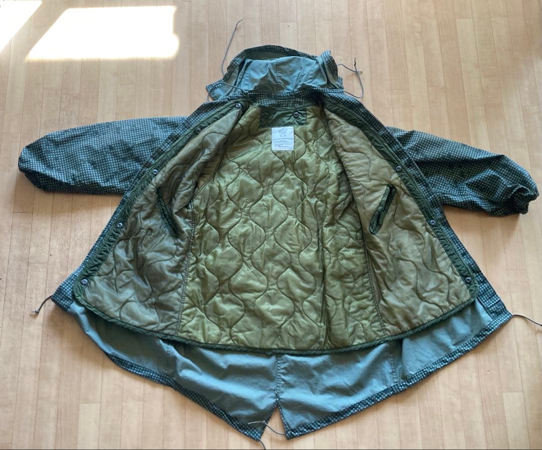 はやとわかやま　米軍実物　ナイトデザート　カモ　パーカー