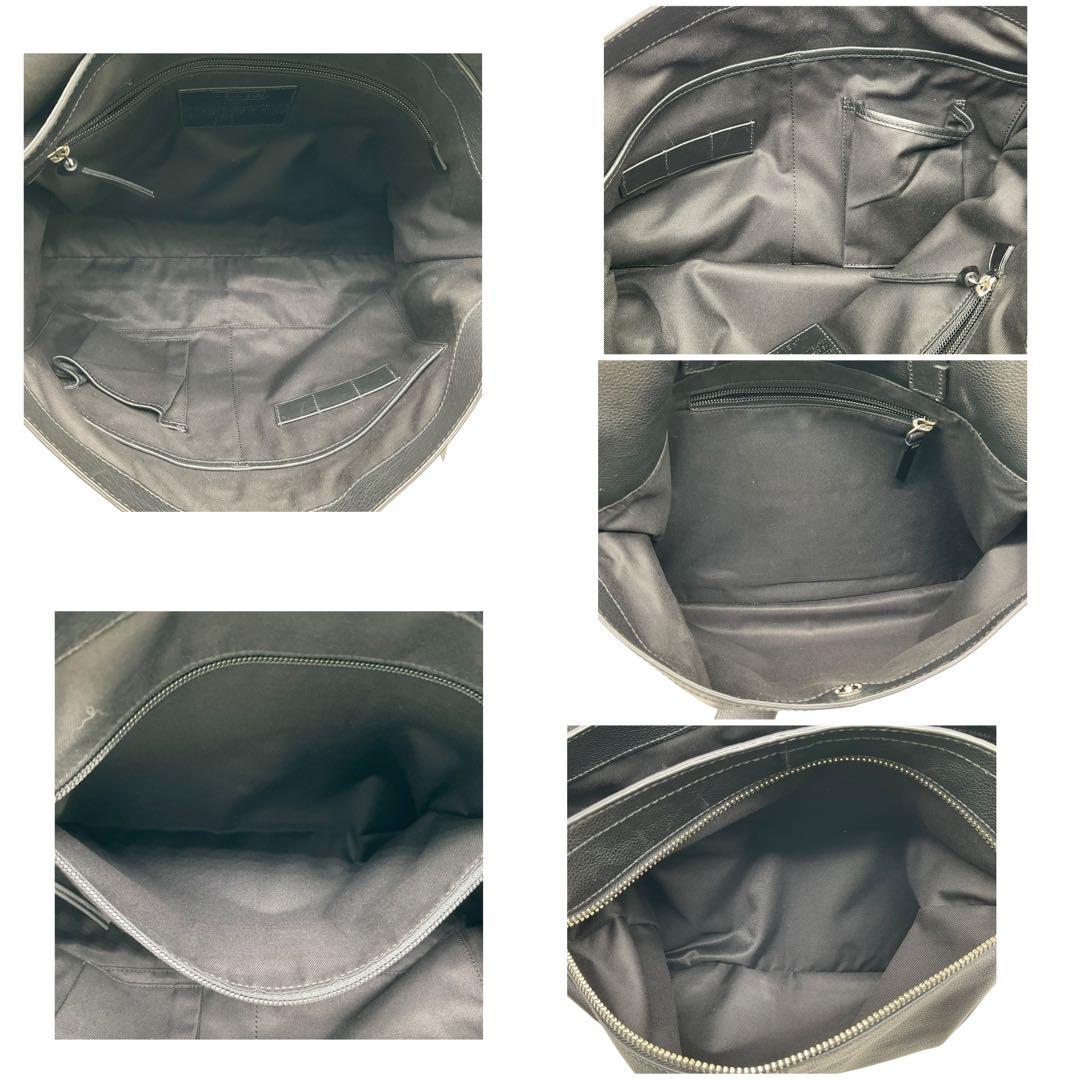 美品 コーチ メッセンジャーバッグ ショルダーバッグ トンプソン スリム 黒