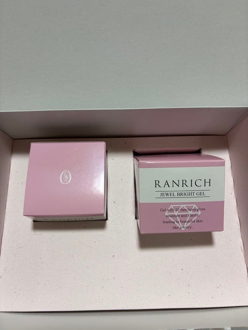 ランリッチ 美白オールインワン 宝石ジェル 50g 2点