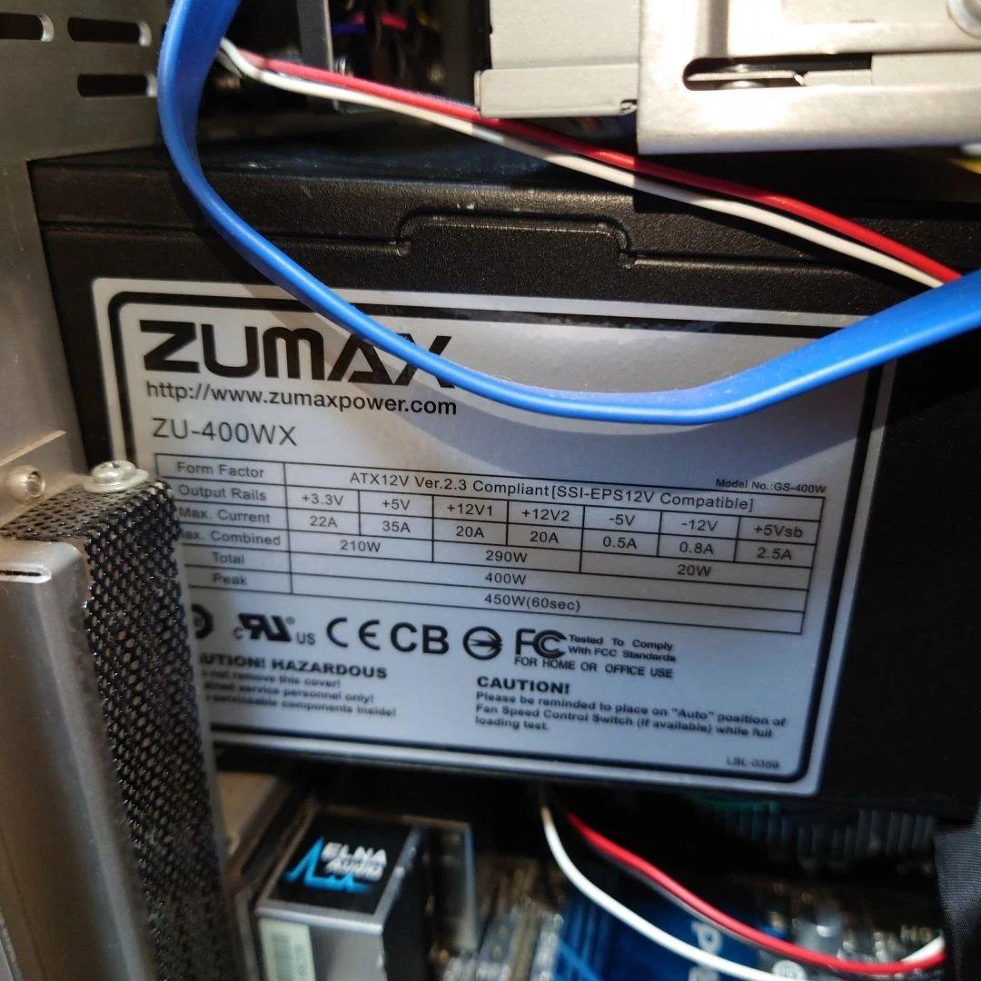 abee パソコン ケース　自作　　Windows10正規品付