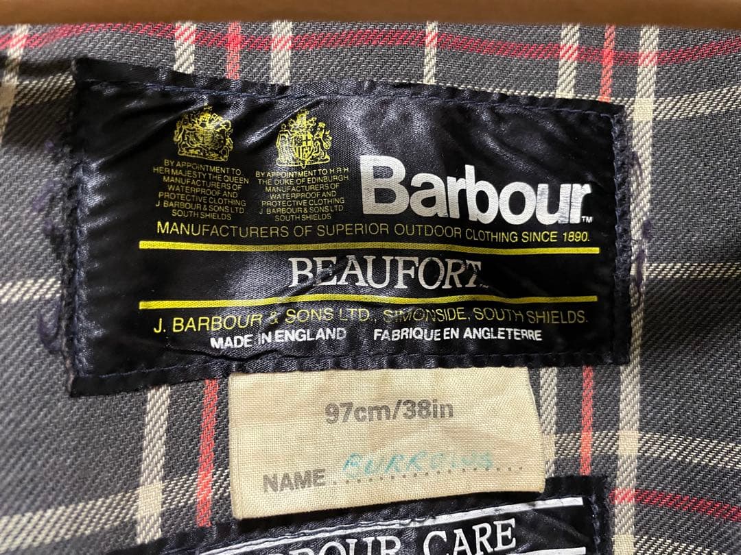 barbour beaufort オイルドジャケット