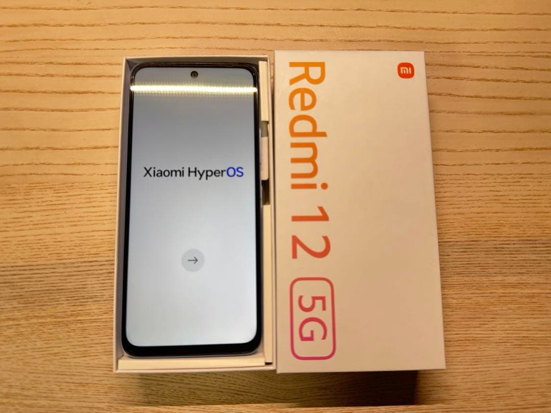 シャオミ Redmi12 5G ほぼ未使用