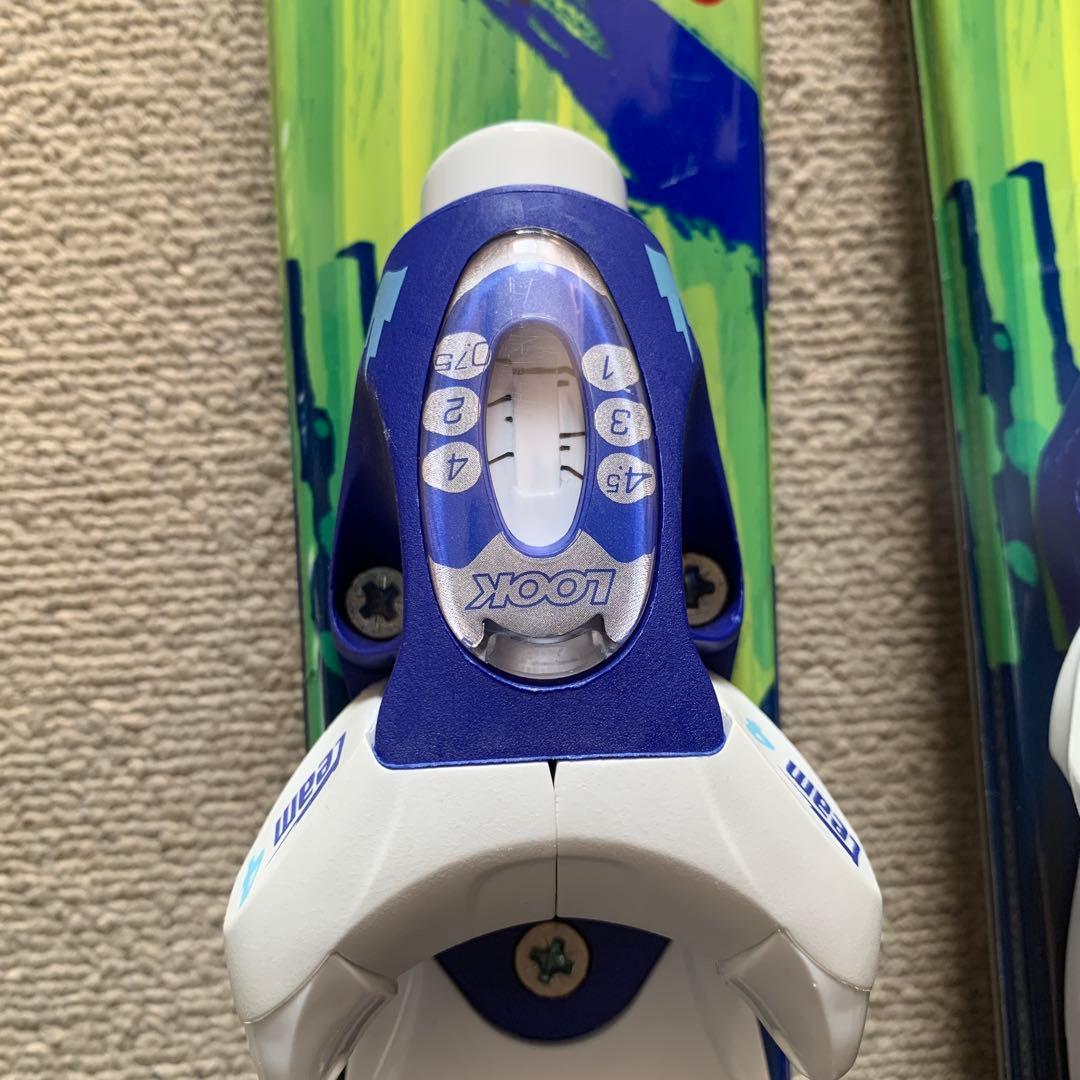 子ども用スキーセット　板96cm ストック90cm スキー靴19-20cm